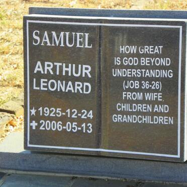 SAMUEL Arthur Leonard 1925-2006