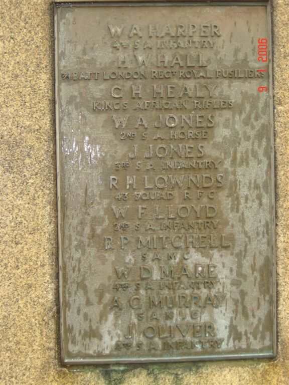 Barberton Great War 3