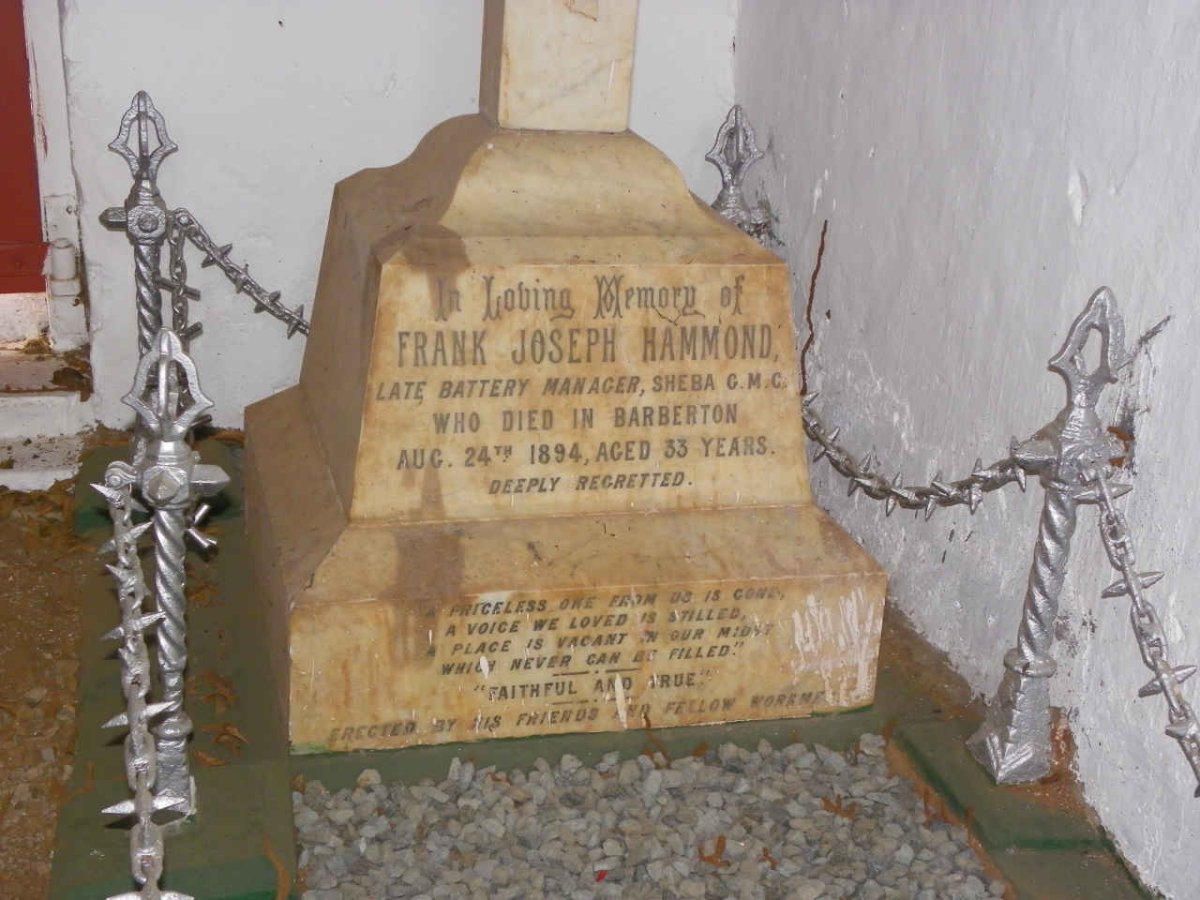 HAMMOND Frank Joseph -1894