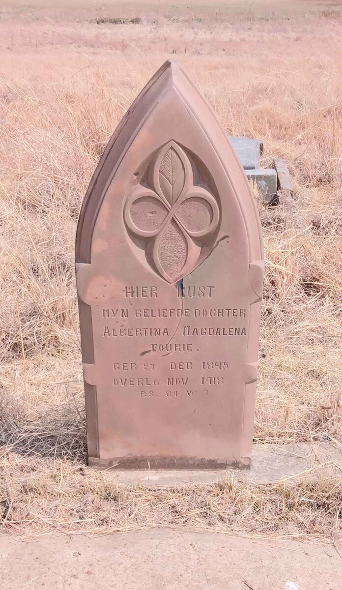 FOURIE Albertina Magdalena 1895-1918