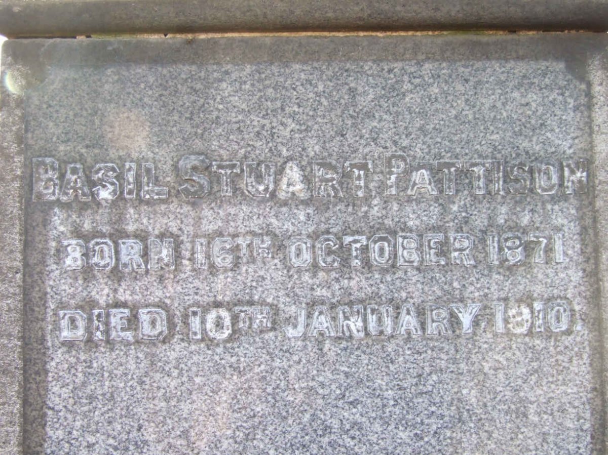 PATTISON Basil Stuart 1871-1910