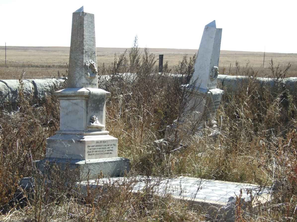 6. Graves inside the cemetery