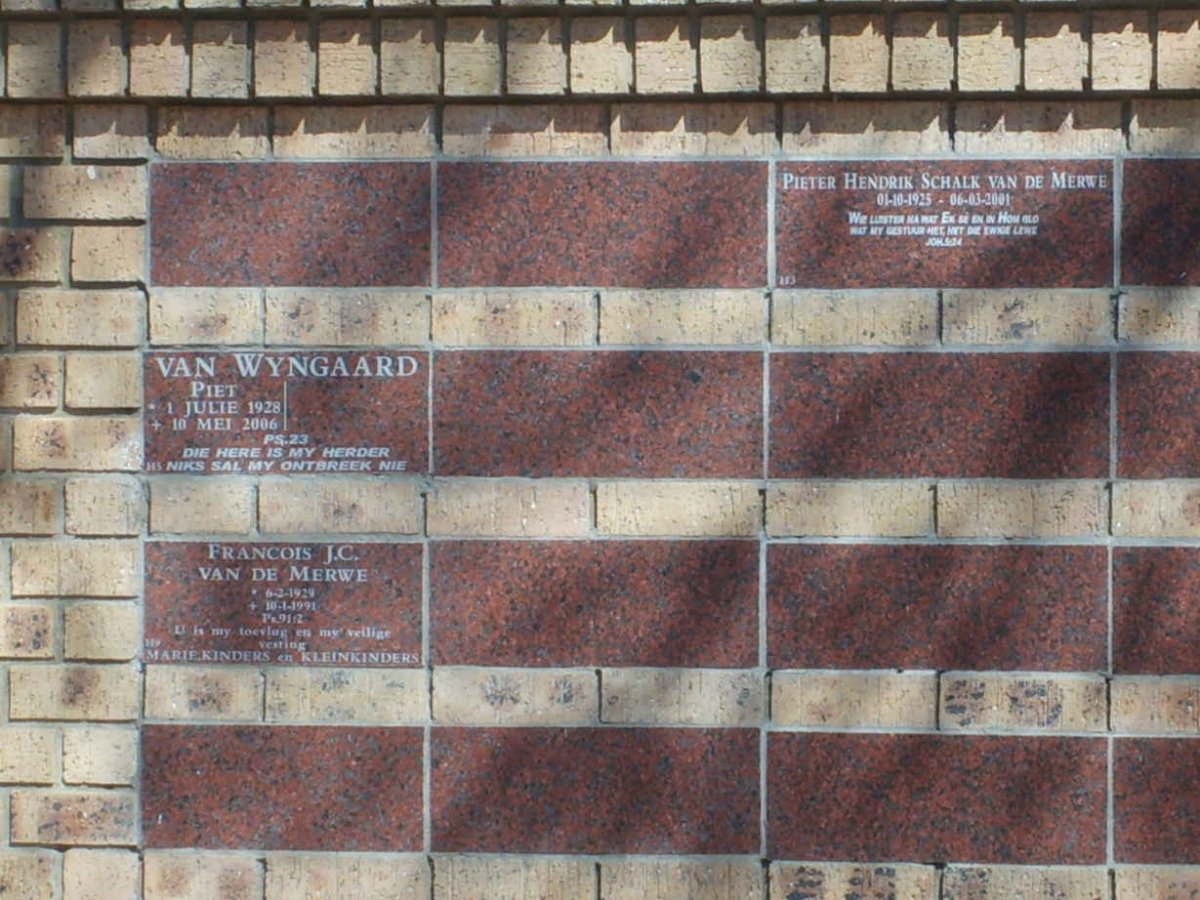 5. Memorial wall