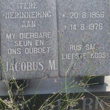 KLERK Jacobus M., de 1956-1976