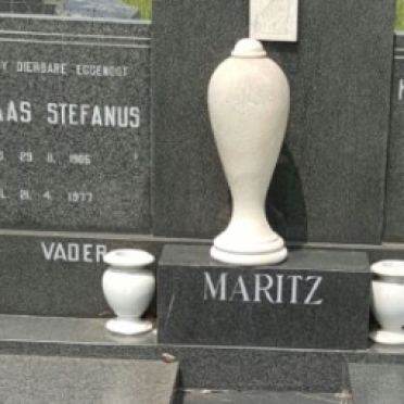 MARITZ Nicolaas Stefanus 1905-1977 &amp; Heiletta Maria BRE?TENBACH 1913-1989