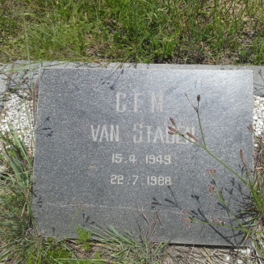 STADEN C.F.M., van 1949-1988