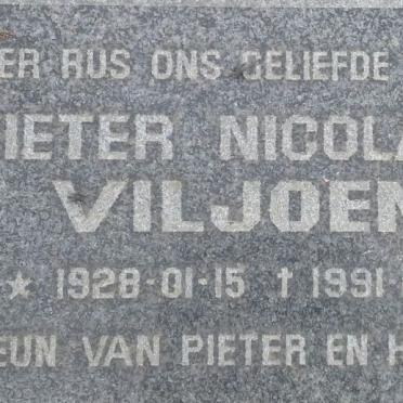 VILJOEN Pieter Nicolaas 1928-1991