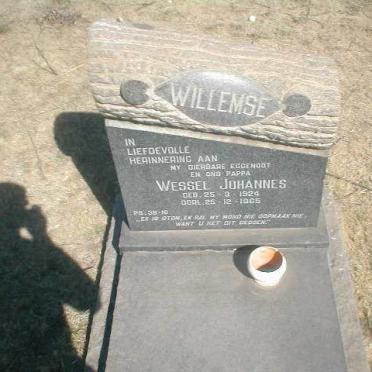 WILLEMSE Wessel Johannes 1924-1965