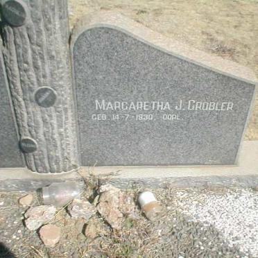 GROBLER Margaretha J. 1930-