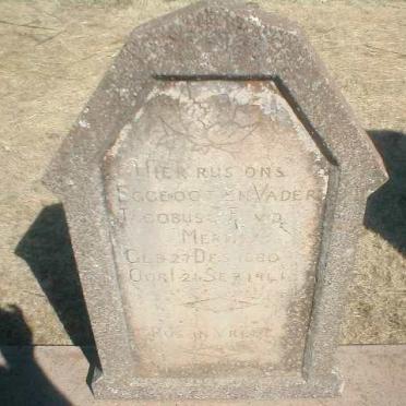 MERWE Jacobus  J.F., v.d. 1880-1941