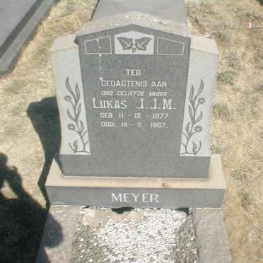 MEYER Lukas J. J. M. 1877-1967