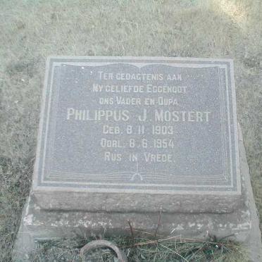 MOSTERT Philippus J. 1903-1954