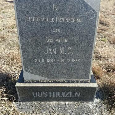 OOSTHUIZEN Jan M.C. 1887-1956
