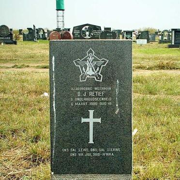 RETIEF D.J. -1986