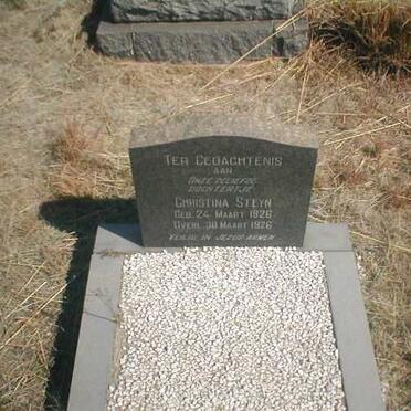 STEYN Christina 1926-1926