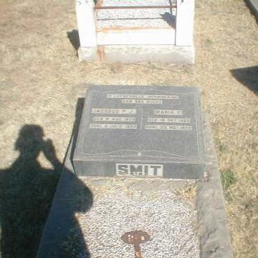 SMIT Jacobus P.J. 1858-1927 &amp; Maria E. 1865-1922