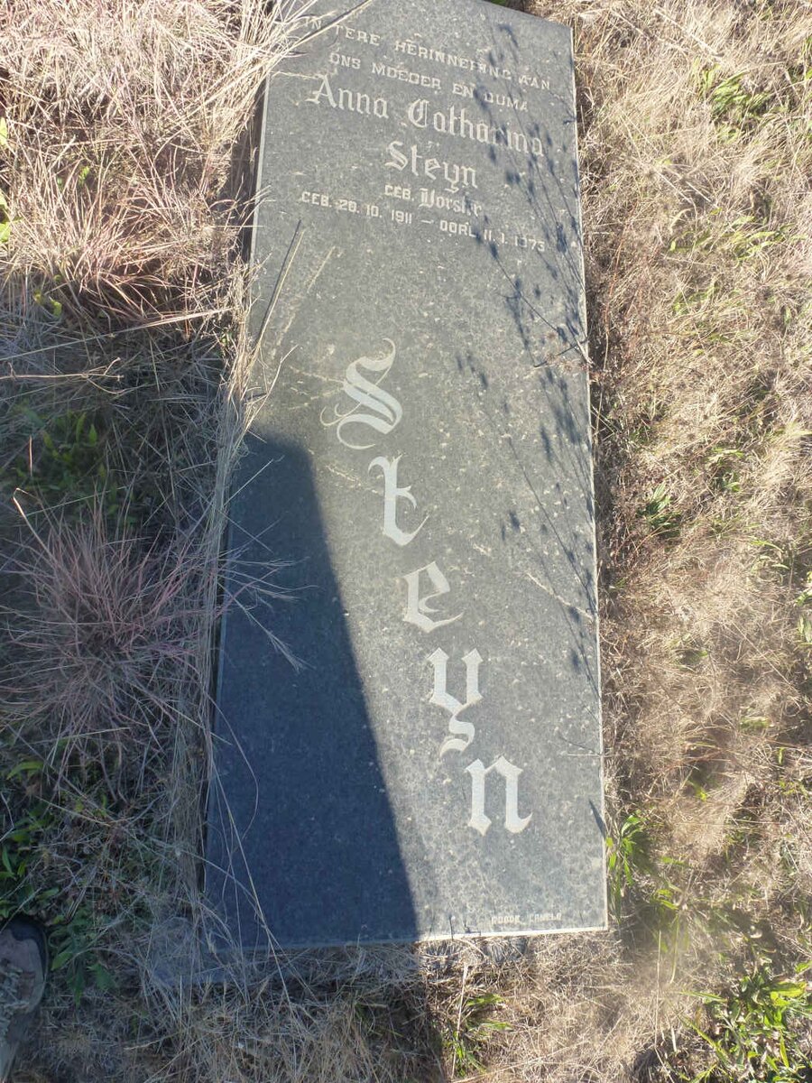 STEYN Anna Catharina nee VORSTER 1911-1973