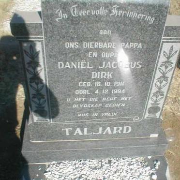 TALJARD Daniel Jacobus 1911-1994