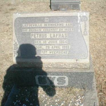 UYS Petrus Lafras 1904-1952