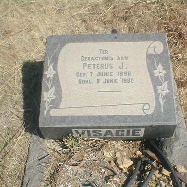 VISAGIE Peterus J. 1896-1960