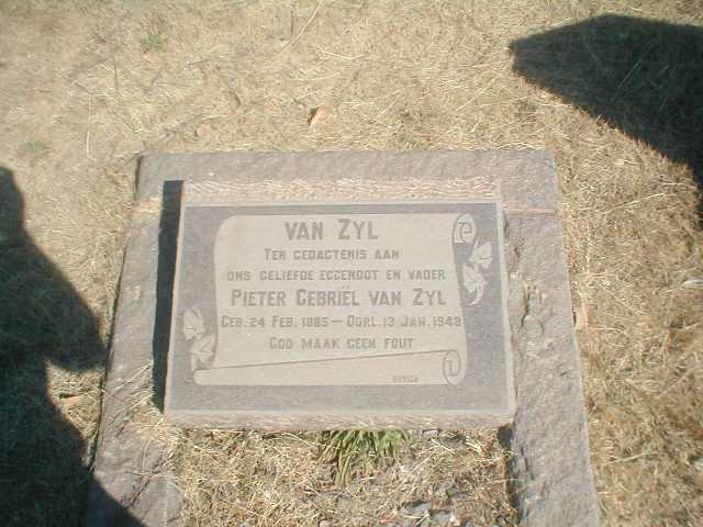 ZYL Pieter Gebriel, van 1885-1948