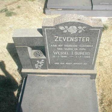 ZEVENSTER Wessel Lourens 1896-1969