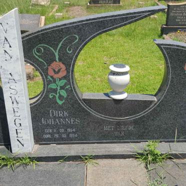 ASWEGEN Dirk Johannes, van 1954-1994