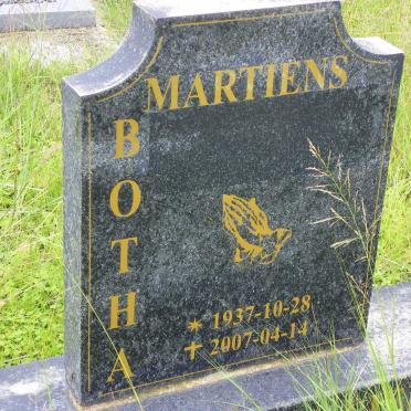 BOTHA Martiens 1937-2007