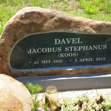 DAVEL Jacobus Stephanus 1959-2013