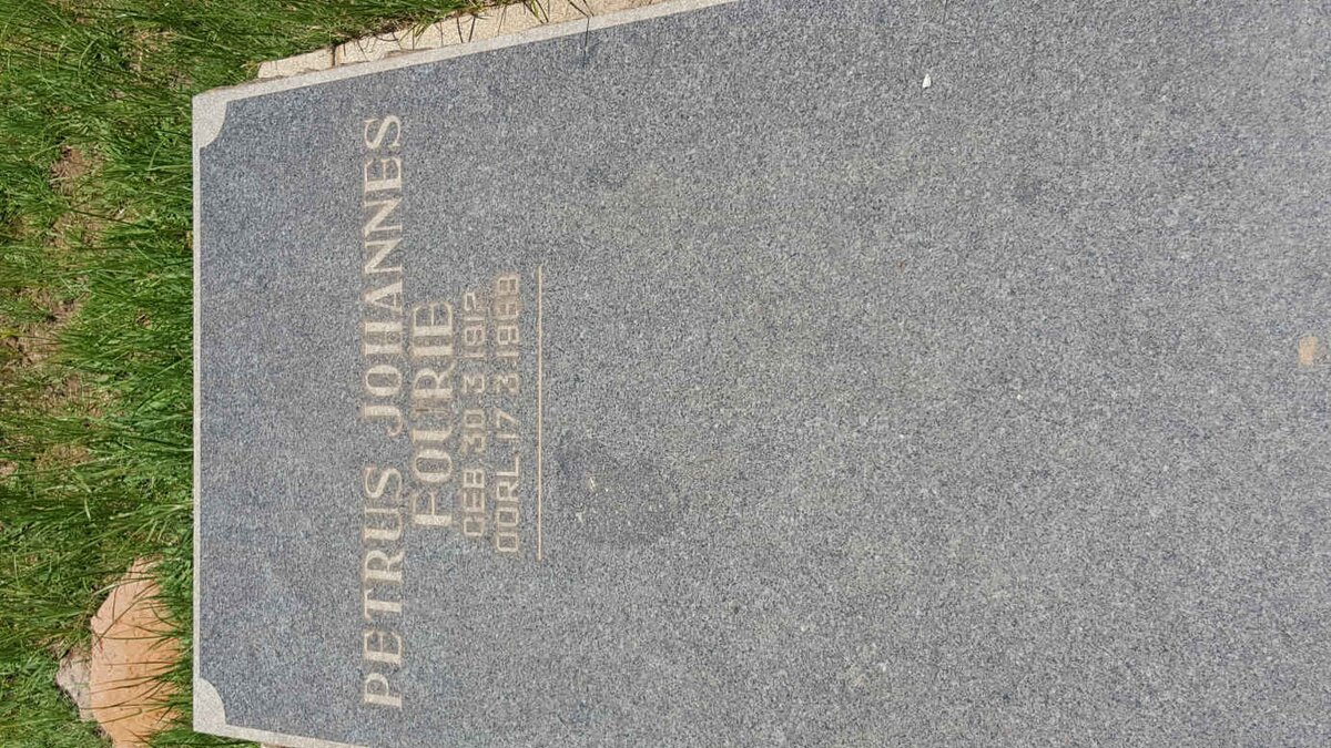 FOURIE Petrus Johannes 1912-1968