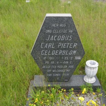 GELDERBLOM Jacobus Carl Pieter 1910-1990