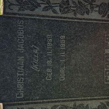 GROBLER Christiaan Jacobus 1939-1959