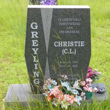 GREYLING C.L. 1954-2002