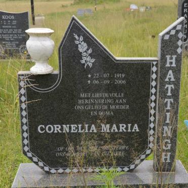HATTINGH Cornelia Maria 1919-2006