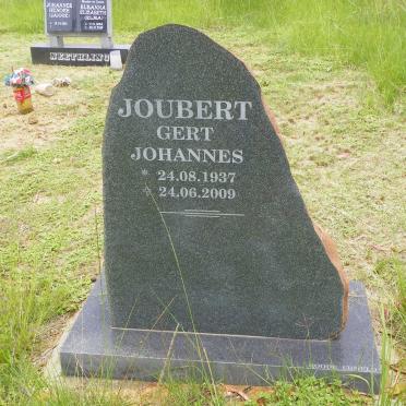 JOUBERT Gert Johannes 1937-2009