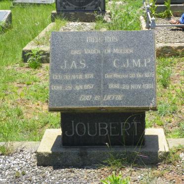 JOUBERT J.A.S. 1871-1957 &amp; C.J.M.P. MULLER 1875-1961