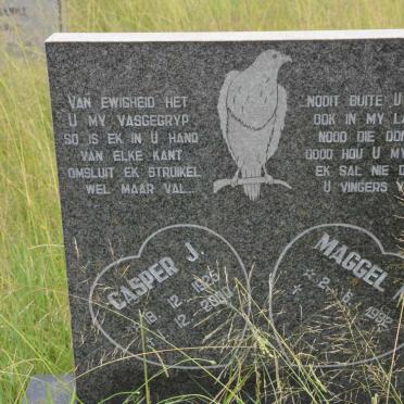 JOUBERT Casper J. 1925-2000 &amp; Maggel M. 1932-