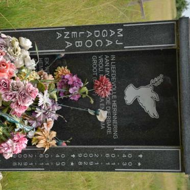 JOUBERT Magdalena Jacoba 1928-2009