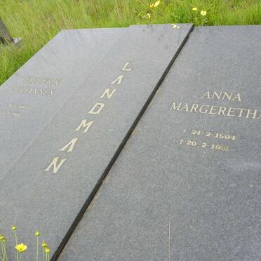 LANDMAN Frederik Johannes 1907-1981 &amp; Anna Margeretha 1904-1981