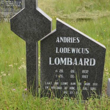 LOMBAARD Andries Lodewicus 1932-1997
