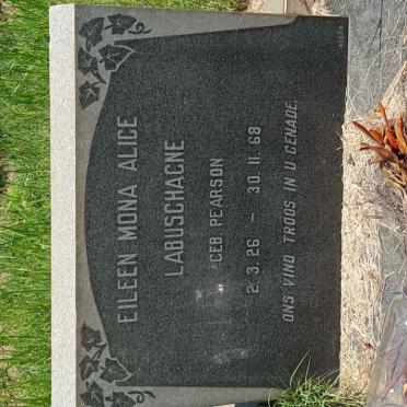 LABUSCHAGNE Eileen Mona Alice nee PEARSON 1926-1968