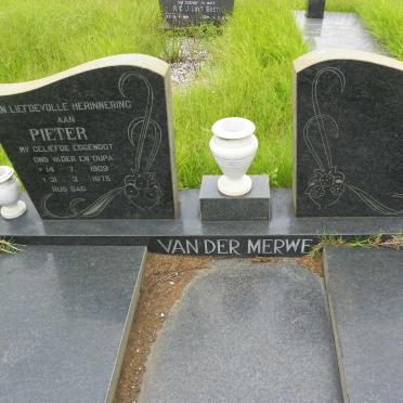 MERWE Pieter, van der 1909-1975