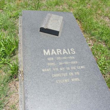 MARAIS Piet 1931-1993