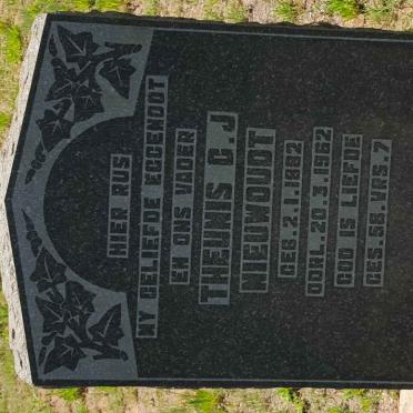 NIEUWOUDT Theunis G.J. 1882-1962