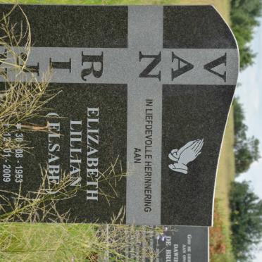 RIJN Elizabeth Lillian, van 1953-2009