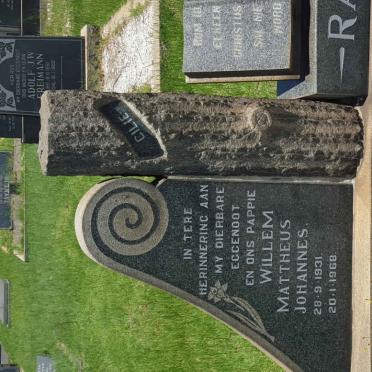 RAS Willem Mattheus Johannes 1931-1968