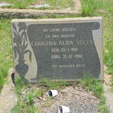 STEYN Christina Alida 1911-1961