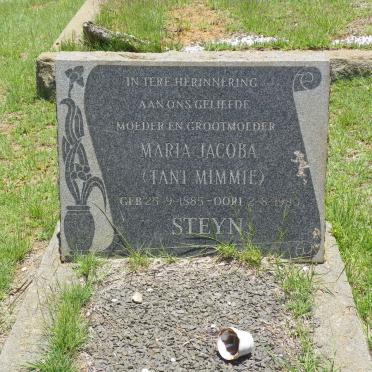 STEYN Maria Jacoba 1885-1980