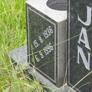 TALJAARD J.H. 1936-1996 &amp; W. 1939-2012