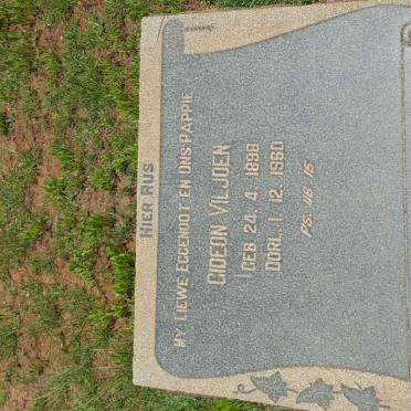 VILJOEN Gideon 1898-1960